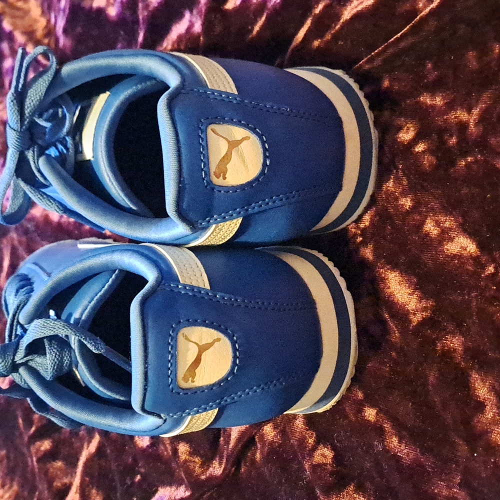 Blue Puma Roma shoes - Picture 5 of 5